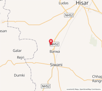 Map of Dhani Chanahariwas, Haryana