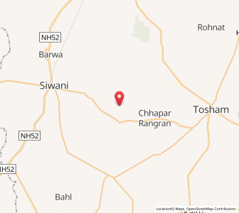 Map of Dhani Daryapur, Haryana
