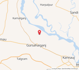 Map of Dhanidhar Purwa, Uttar Pradesh