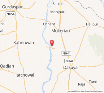 Map of Dhanoa, Punjab