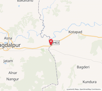 Map of Dhanpunji, Chhattisgarh