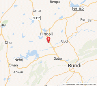 Map of Dhanpura, Rajasthan