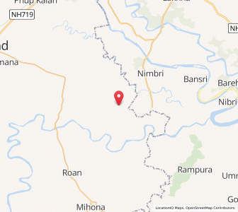 Map of Dhanuk ka Pura, Madhya Pradesh
