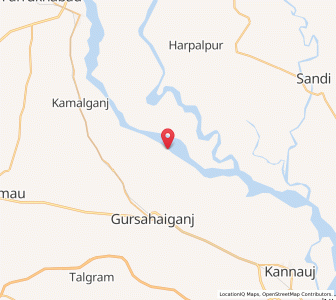 Map of Dharambadpur, Uttar Pradesh