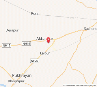 Map of Dharau, Uttar Pradesh