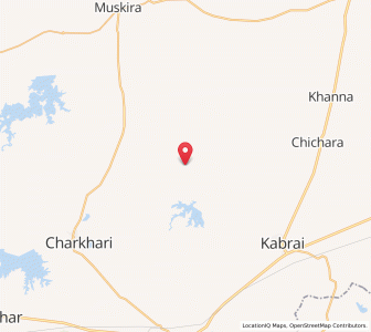 Map of Dharawn, Uttar Pradesh