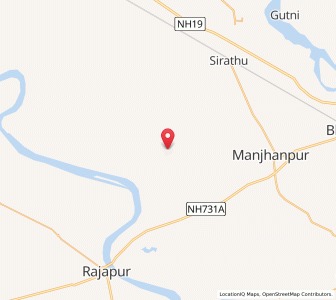 Map of Dhata, Uttar Pradesh