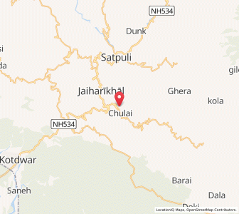 Map of Dhaunra, Uttarakhand