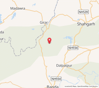 Map of Dhawara, Madhya Pradesh