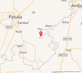 Map of Dhelo Majra, Haryana
