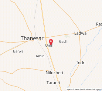 Map of Dheru Majra, Haryana