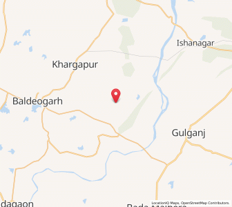 Map of Dhimruwan, Madhya Pradesh
