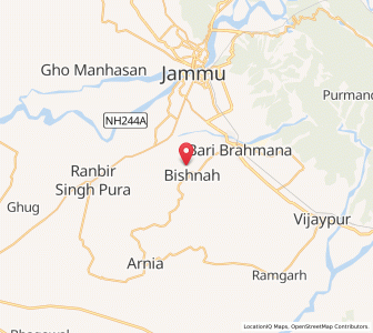 Map of Dhinde Khurd, Kashmir