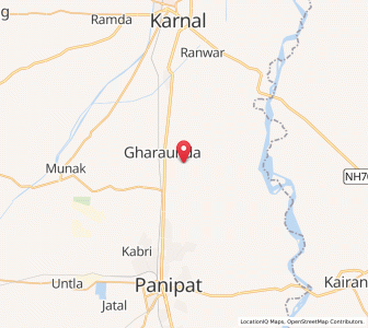 Map of Dhingar Majra, Haryana