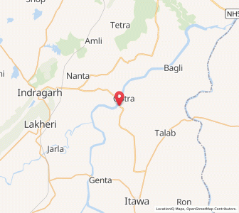 Map of Dhipri, Rajasthan