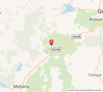 Map of Dhoha, Madhya Pradesh