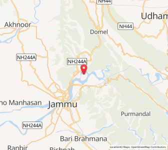 Map of Dhok Waziran, Kashmir