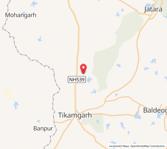 Map of Dhonga, Madhya Pradesh