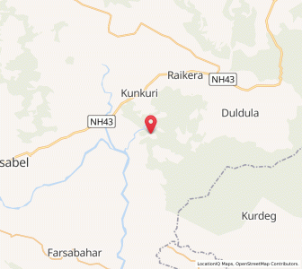 Map of Dhongamba, Chhattisgarh