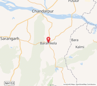 Map of Dhumabhata, Chhattisgarh