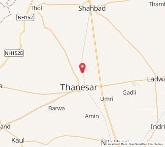 Map of Dhunda Kheri, Haryana