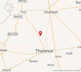 Map of Dhurali, Haryana