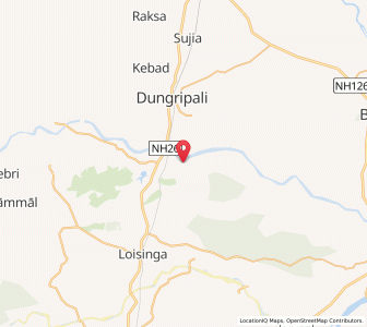 Map of Digsira, Odisha