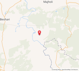 Map of Dihewa, Madhya Pradesh