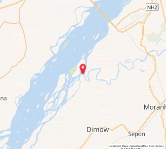 Map of Dihingmukh, Assam