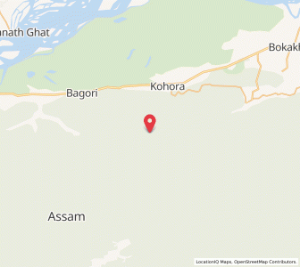 Map of Dijugaon, Assam