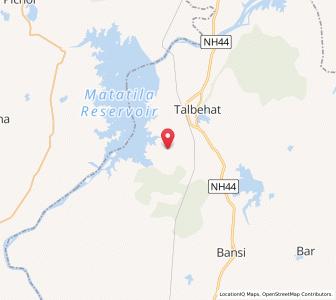 Map of Dikshatbara, Uttar Pradesh