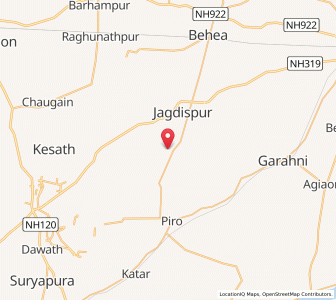 Map of Dilappur, Bihar