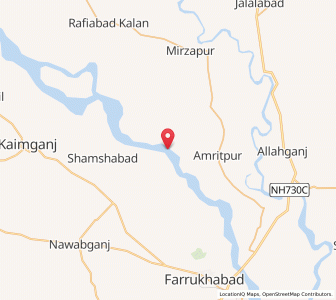 Map of Dilawarganj, Uttar Pradesh