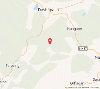 Map of Dimiripalli, Odisha