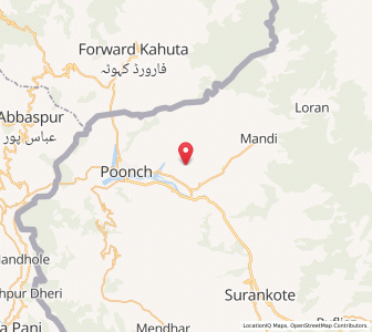 Map of Dingle, Kashmir