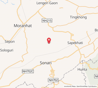 Map of Dipling, Assam