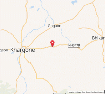 Map of Dival, Madhya Pradesh