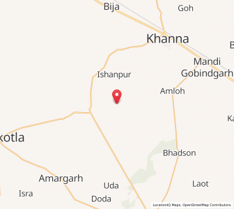 Map of Diwa Gandhwan, Punjab