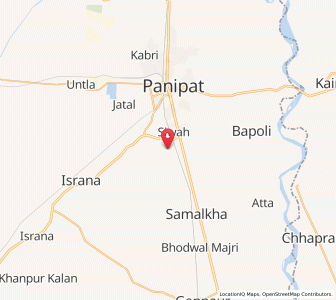 Map of Diwana, Haryana