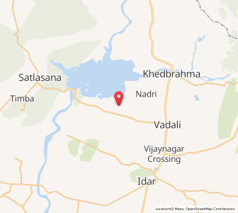 Map of Dobhara, Gujarat