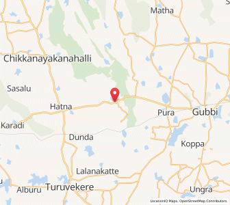 Map of Doddaguni, Karnataka