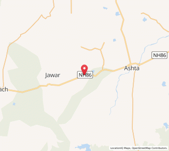 Map of Dodi, Madhya Pradesh