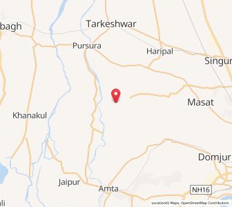 Map of Dogachi, West Bengal