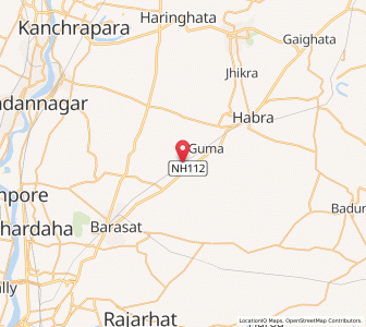 Map of Dogachia, West Bengal