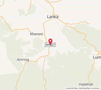 Map of Doiangmukh, Assam