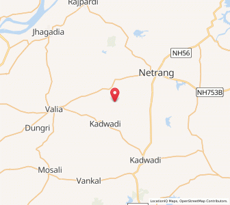 Map of Dolatpur, Gujarat