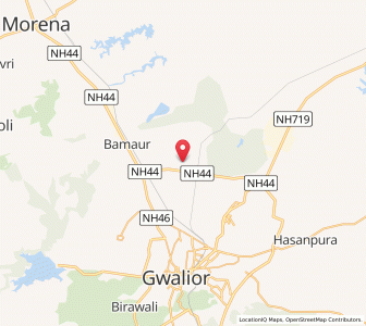 Map of Dolsa, Madhya Pradesh