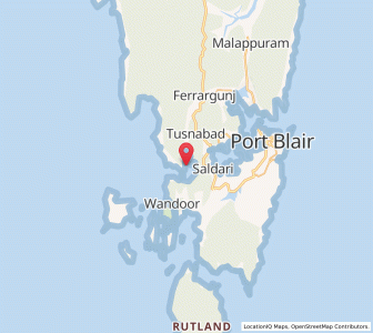 Map of Dolyganj, Andaman and Nicobar Islands