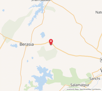 Map of Domkhera, Madhya Pradesh