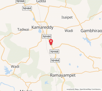 Map of Domkonda, Andhra Pradesh